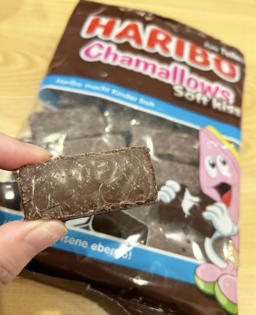ハリボー チョコマシュマロ 販売店, ハリボー チョコマシュマロ どこで売ってる, ハリボー チョコマシュマロ カルディ 成城石井 ドンキ, ハリボー チョコマシュマロ 100均 見つけた