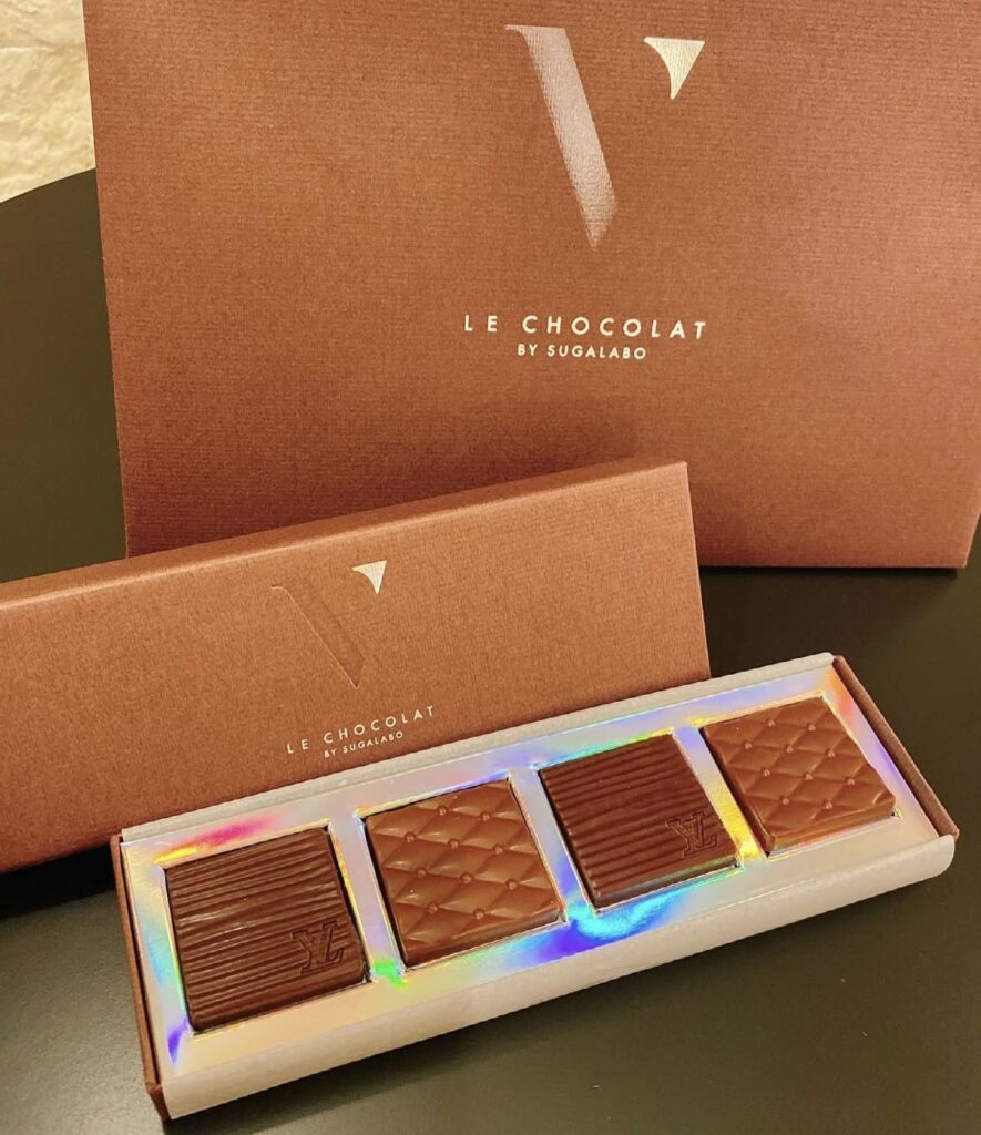 ルイヴィトン チョコレート LE CHOCOLAT V レビュー, LE CHOCOLAT V 高島屋 購入, ルイヴィトン チョコレート 味 わい, ルイヴィトン 高級チョコ レビュー