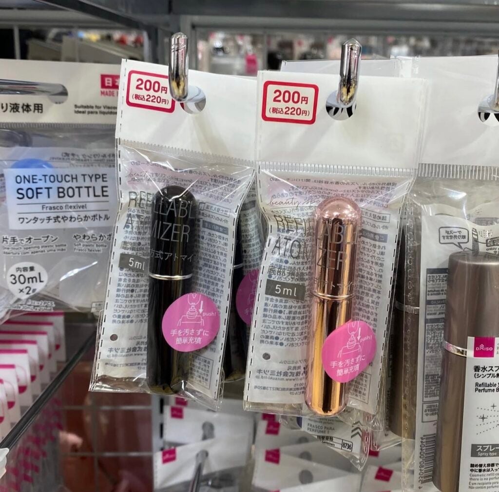 100均 アトマイザー 比較 ダイソー セリア キャンドゥ, ダイソー アトマイザー 漏れにくい おすすめ, セリア アトマイザー 詰め替えやすい 使い方