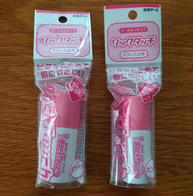 ソックタッチ ピンク くつした止め