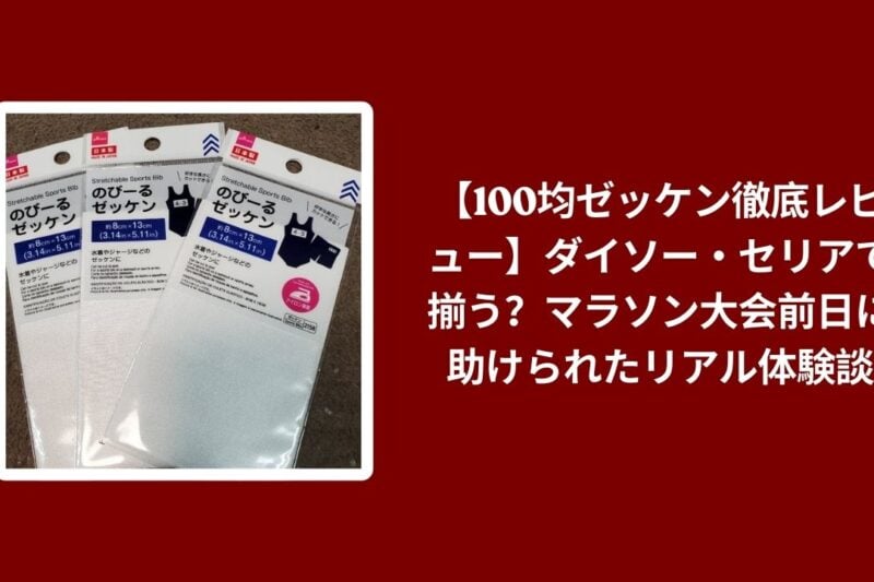 100均 ゼッケン ダイソー セリア レビュー, ダイソー セリア ゼッケン 使い勝手 比較, マラソン大会 100均 ゼッケン おすすめ, ゼッケン 作り方 100均 グッズ 検証